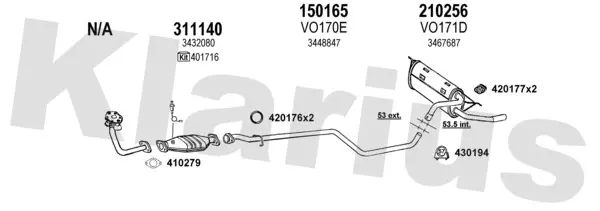 Изпускателна система KLARIUS             