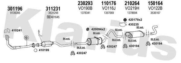 Изпускателна система KLARIUS             