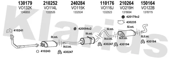 Изпускателна система KLARIUS             
