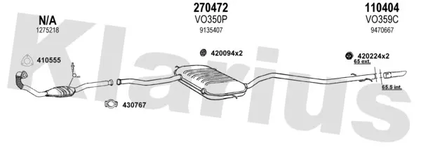 Изпускателна система KLARIUS             