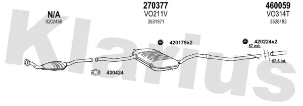 Изпускателна система KLARIUS             