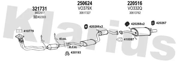 Изпускателна система KLARIUS             