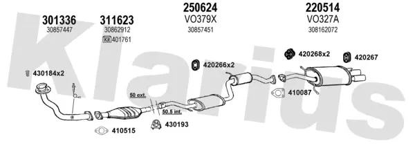 Изпускателна система KLARIUS             