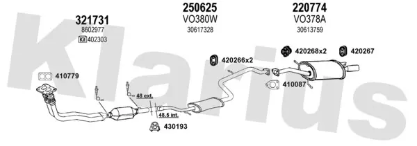 Изпускателна система KLARIUS             