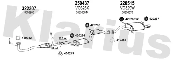 Изпускателна система KLARIUS             