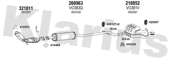 Изпускателна система KLARIUS             