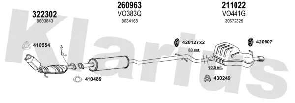 Изпускателна система KLARIUS             