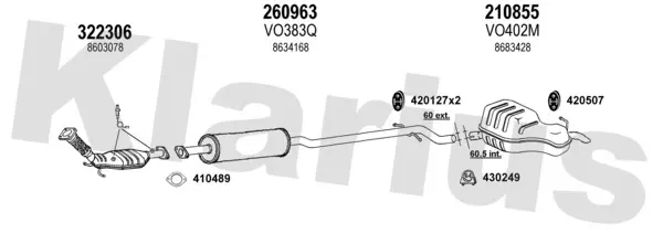 Изпускателна система KLARIUS             