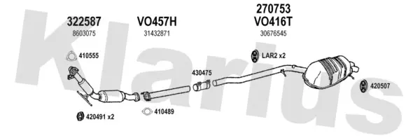 Изпускателна система KLARIUS             