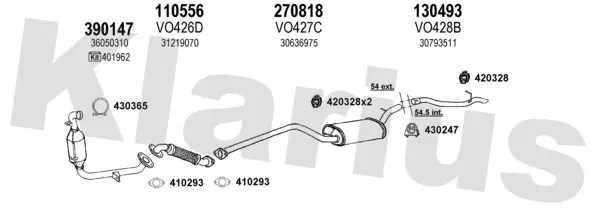 Изпускателна система KLARIUS             