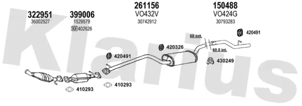 Изпускателна система KLARIUS             