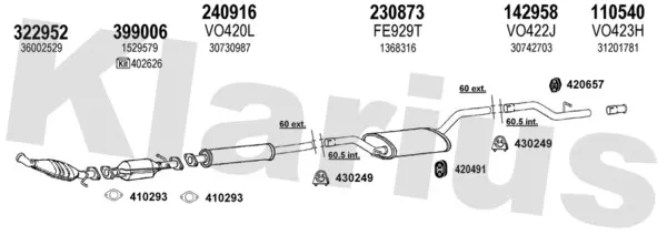 Изпускателна система KLARIUS             