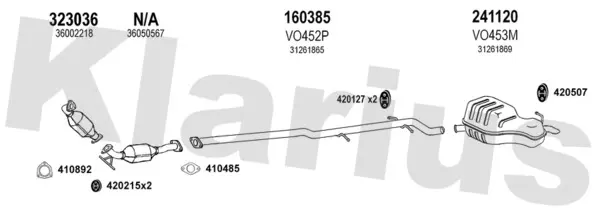 Изпускателна система KLARIUS             