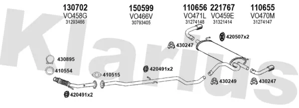 Изпускателна система KLARIUS             