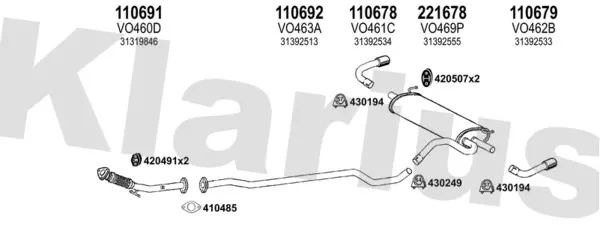 Изпускателна система KLARIUS             