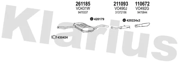 Изпускателна система KLARIUS             