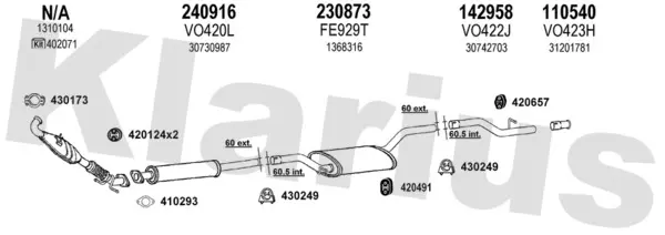 Изпускателна система KLARIUS             