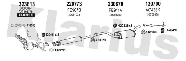 Изпускателна система KLARIUS             