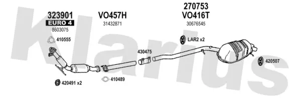 Изпускателна система KLARIUS             