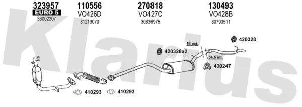 Изпускателна система KLARIUS             
