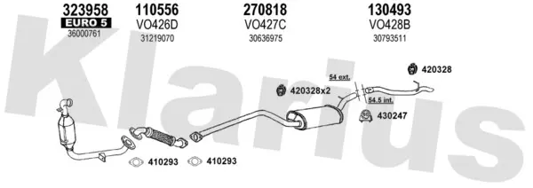 Изпускателна система KLARIUS             