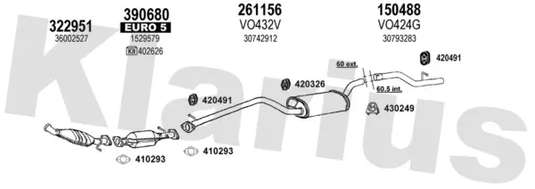 Изпускателна система KLARIUS             