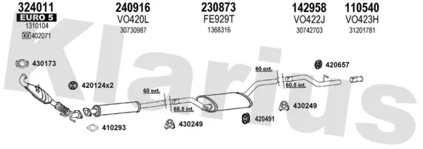 Изпускателна система KLARIUS             