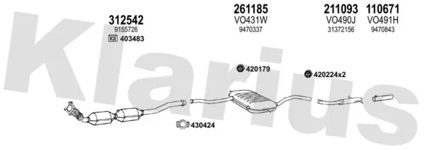 Изпускателна система KLARIUS             