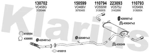 Изпускателна система KLARIUS             
