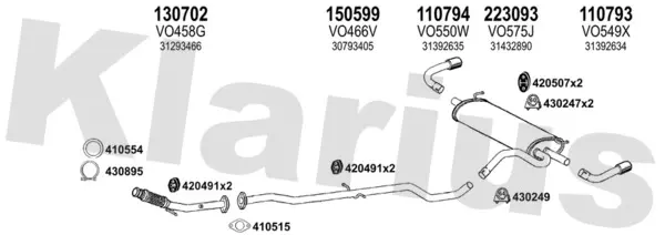 Изпускателна система KLARIUS             