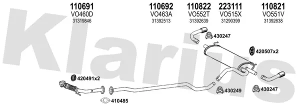 Изпускателна система KLARIUS             
