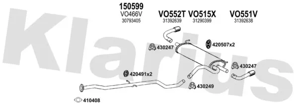 Изпускателна система KLARIUS             