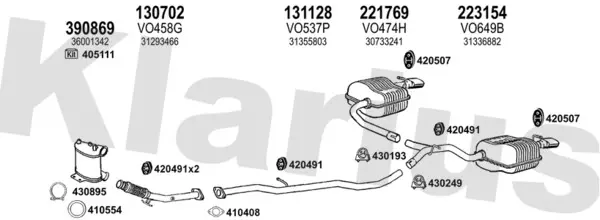 Изпускателна система KLARIUS             