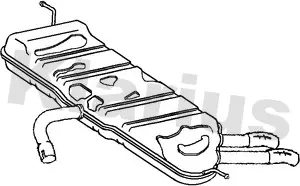 крайно гърне KLARIUS             