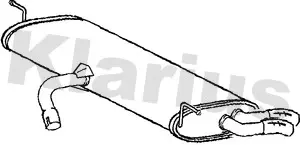 крайно гърне KLARIUS             