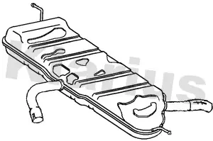 крайно гърне KLARIUS             