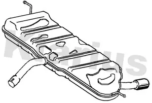 крайно гърне KLARIUS             