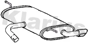 крайно гърне KLARIUS             