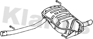 крайно гърне KLARIUS             