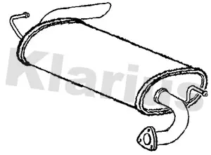 крайно гърне KLARIUS             