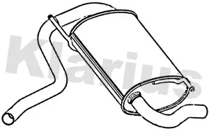 крайно гърне KLARIUS             