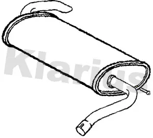 крайно гърне KLARIUS             