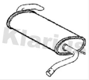 крайно гърне KLARIUS             