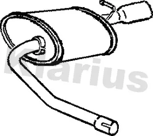 крайно гърне KLARIUS             