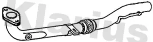 изпускателна тръба KLARIUS             