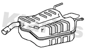 крайно гърне KLARIUS             