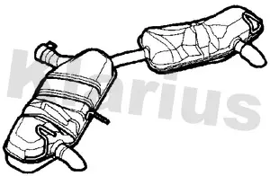 крайно гърне KLARIUS             