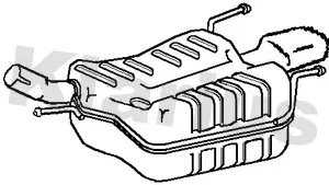 крайно гърне KLARIUS             