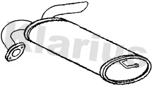 крайно гърне KLARIUS             