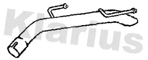 изпускателна тръба KLARIUS             